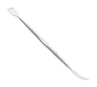 FOMIYES Outil D’Extraction de Points Noirs en Acier Inoxydable Double Embout Courbé Épurateur Facial pour Nettoyage des Pores Gommage Visage Précis Outil de Soins Peau Polyvalent