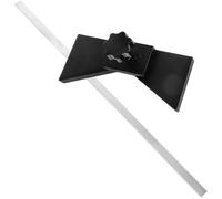 FOMIYES Outil de Centrage des Centres de Cercle Marquage Précis Scribe Central en Aluminium et Plastique pour Bois pour Travaux de Menuiserie, Professionnels et Bricoleurs DIY