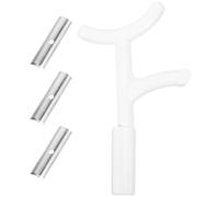 FOMIYES Outil Extracteur Manuel d'Empennage Flèche Grattoir Plastique pour Équerrage, Accessoire pour Réparation de Flèches en Tir à l'arc