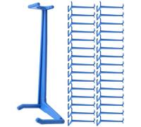 FOMIYES Outils de Jardinage 50 Pcs Bleu Grand, Écarteurs Réglables en Polyéthylène pour Arbres Fruitiers, Formateurs de Branches Robustes pour Pliage et Fixation, pour Entretien