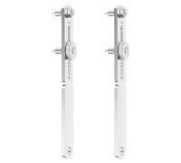 FOMIYES Ouvre-boîtier De Montre 2 Pcs Outil De Réparation en Acier Extracteur De Fond pour Remplacement De Pile Kit D'outils pour Horlogers Compatible Diverses Marques Facile à Utiliser