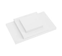 FOMIYES Palettes Jetables en Papier Blanc Accessoires Professionnels 150 Feuilles pour Mélange de Vernis Palettes de Manucure Multifonctionnelles Prêtes à L'emploi pour Nail Art