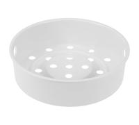 FOMIYES Panier Réutilisable pour Plastique Cuiseur à Riz en Vapeur 1,6l Chauffage Uniforme, Multifonctionnel et Résistant à Haute Température, pour Cuisiner Légumes et Dim Sum