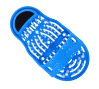 FOMIYES Pantres de lavage des pieds paresseux épurateur de de pied chaussures de spa pour les pieds tampon de bain de pieds Pied de Reste Plastique Blue