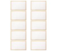 FOMIYES Papier Xuan Rectangulaire 50X30 CM 10 Feuilles Papier à Calligraphie Vierge Chinois Multifonctionnel Épais pour Peinture Écriture et Art Traditionnel Chinois