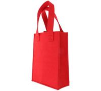 FOMIYES Paquet à Vin en Feutre pour 2 Bouteilles Taille 24X18X85 CM Couleur Rouge Pochettes à Vin en Feutre Résistantes et Pratiques Paquet Présent pour Transport et Rangement