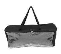 FOMIYES Paquet De Rangement pour Chapeaux Transparent Petit Modèle avec Poignée Organiseur De Casquettes De Baseball Noir Voyage Maison Rangement Pratique
