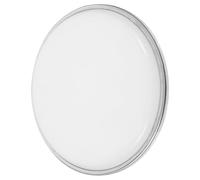 FOMIYES Peau de Remplacement pour Tambour 8 Pouces, Double Couche Semi-transparente en Film Polyester, Couleur Blanc Laiteux, Peau pour Batterie Jazz, Pad de Batterie Solide