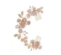 FOMIYES Peigne À Cheveux En Cristal Pour Femme -tête Coiffure De Mariée Bijoux Accessoires Pour Cheveux Fête De Mariage
