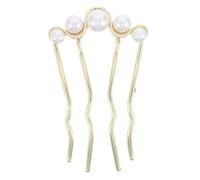 FOMIYES Peigne à Cheveux Métallique à Dents Pince à Cheveux Forme de U Accessoires de Coiffure pour Chignons Relevés pour Toutes Occasions