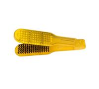 FOMIYES Peigne à Lisser Résistant Chaleur Outil De Coiffure Double Face Pour Lissage Parfait Des Cheveux Portable Et Léger Pour Voyage Et Usage Domestique
