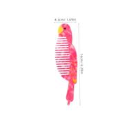 FOMIYES Peigne de coiffage créatif peigne à poils d'animal de voyage portables Plastique Rosé