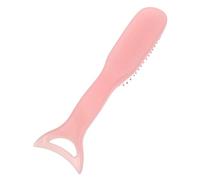 FOMIYES Peigne Démêloir avec Queue Fine Massage Guasha pour Cheveux Secs et Mouillés Adapté Aux Cheveux Lisses Bouclés et Ondulés Manche Antidérapant Confortable