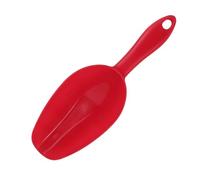 FOMIYES Pelle à Aliments Multifonction Rouge 20 Cm Polypropylène Pelle Robuste la Cuisine, Cuillère à Grains et Farine, Ustensile Pratique pour Glaçons et Aliments Secs, Usage Maison