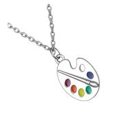 FOMIYES Pendentif Palette pour Étudiant Art Anniversaire Unique pour Femme