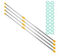 FOMIYES Perche d'Extension Métallique pour Pulvérisateur de Jardin, Tige Télescopique Fixation pour Buse, Rallonge pour Arrosage et Pulvérisation Agricole en Extérieur