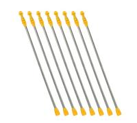 FOMIYES Perche d'Extension pour Pulvérisateurs de Jardin 8 Pièces en Acier Inoxydable, Lance Télescopique Haute Pression pour Application Agricole et Entretien de Vergers