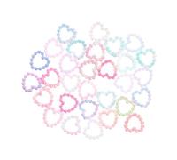 FOMIYES Perles Pour Nail Art Dégradé Cœurs 1 Sachet Ornement De Manucure Accessoires Diy Décorations Ongles Femmes Usage Professionnel Et Domestique