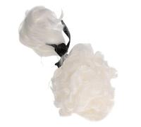 FOMIYES Perruque Juge Bouclée Longue pour Cosplay Costume Halloween Déguisement Homme Femme Aspect Naturel Résistante et Réutilisable