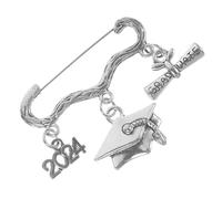 FOMIYES Pin commémoratif de la remise des diplômes de pour petit épingles à souvenir broche de graduation Épingle à chapeau broche métallique Alliage de zinc