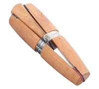 FOMIYES Pince à Bagues en Bois Coin Étau à Anneaux Portable Outil de Bijouterie Fabrication et Réparation de Bijoux Cale Annulaire pour Sertissage et Gravure