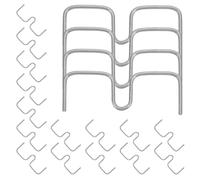 FOMIYES Pince à Plier Les Brindilles en Acier Inoxydable 8 Cm, Modérateur de Branches pour Arbres Fruitiers et Plantes, Clips de Jardinage pour Fixation et Formation des Branches, Lot