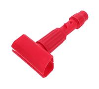 FOMIYES Pince de Fixation Amovible pour Tête de Balai-Serpillière en Plastique Résistant Rouge Accessoire Polyvalent Compatible avec Balais à Franges Clip de Remplacement Pratique pour