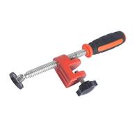 FOMIYES Pince Fixe de Menuiserie Clip F Rapide Rouge Conforme Serrage-joint à Poignée Antidérapante pour Travail du Bois Professionnel et Bricolage Usage Domestique