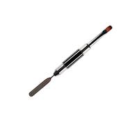 FOMIYES Pinceau à Double pour Vernis à Gel 2 en 1 Pinceau de Manucure pour en Gel Outils de Nail Art Pinceau Facile à Façonner