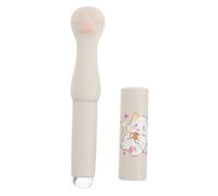 Fomiyes Pinceau À LèVres Griffe De Chat En Silicone RéUtilisable Avec Couvercle Brosse LèVre Douce Pour Application Uniforme De Brillant À Accessoire Maquillage Portable