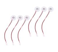 FOMIYES Plaque de Brumisation Céramique 16 Mm 6 Pièces pour Humidificateur Ultrasonique, Disque Microporeux Générateur de Brouillard, Kit Réparation Accessoires pour Brumisateur