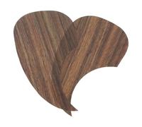 FOMIYES Plaques de Protection pour Guitare Acoustique 2 Pcs en Pvc Motif Bois Imitation Noyer Plaques Anti-rayures pour Guitare Folk Pratique et Résistant