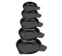 FOMIYES Plateau de Pesée en Plastique Pp 5 Pièces pour Balance Électronique Professionnelle, Conteneur de Pesage Portable pour Bijoux, Adapté la Pesée de Pierres Précieuses et Petits