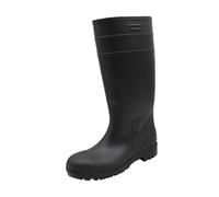 FOMIYES Pluie Homme Antidérapante Pvc Travailleurs Étanches Avec Coque De Protection Semelle Antidérapante Confort Intérieur Renforcé Pour Usage Professionnel