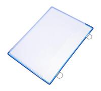 FOMIYES Pochette pour Dossier Suspendu A4 Horizontale en Plastique Transparent Épais, Solution de Rangement Mural pour Documents, Adaptée au Bureau la Maison