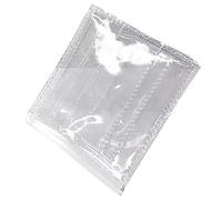 FOMIYES Pochette Transparente PVC Durable pour Cartes et Pratique pour Voyage et Shopping pour Cartes Bancaires et Identité