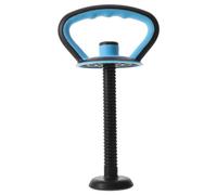FOMIYES Poignée de Kettlebell Réglable en PP et TPR pour Entraînement de Force à Domicile, Design Portable Bleu, Convertisseur Haltère pour Gym Maison et Bureau