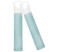 FOMIYES Poignée de Rechange pour Manche de Balai 22 Mm, Lot de 2 Embouts Bleu Clair, Manchon de Remplacement pour Tube de Manche à Balai, Accessoire de Nettoyage Maison et Pratique