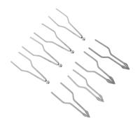 FOMIYES Pointes Pyrograveur 8 Pièces en Alliage Chrome-Nickel Embouts Chauffants pour Pyrogravure sur Bois 4 Pointes Fines et Outil pour Travaux de Précision