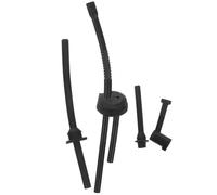 FOMIYES Pompe à Huile pour Tronçonneuse Modèle 2500, Kit de Remplacement Complet Conduite de Carburant, Accessoires de Rechange pour Scie Chaîne, Compatible Entretien Jardin et Usage