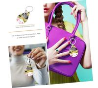 FOMIYES Porte Clés Loupe Portable Zinc Loupe pour Bijoux pour Enquêteurs et Amateurs de