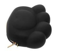 FOMIYES Porte-Monnaie De Chat Femelle Portefeuille pour Femme Porte-Monnaie Filles Mignon à Détient Pièce De Monnaie Porte-Monnaie Patte De Chat Girly Gel De Silice Black