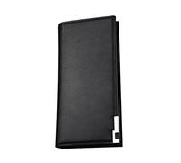 FOMIYES Portefeuille Homme Pratique Long De Rangement pour Cartes Design Sobre Noir