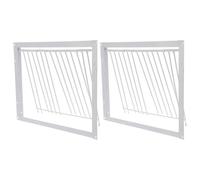 FOMIYES Portes de Cage à Pigeons en Fer Robustes 2 Pcs 33 X 26 Cm pour Pigeonnier, Porte D’entrée Sécurisée pour Courses et Sauts de Pigeons, Accessoires Indispensables pour Habitat