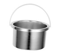 FOMIYES Pot Intérieur Aluminium pour Machine à Cire Accessoire de Remplacement Durable et Sûr Compatible avec Chauffe Cire Capacité