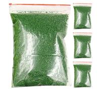 FOMIYES Poudre de Flocage pour Modèle de Paysage, Gazon Artificiel Vert Solide, Fournitures pour Modélisme Ferroviaire, Stimulant la Créativité pour Amateurs, Décoration de Table de Train