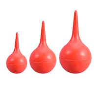 FOMIYES Pour Rectal Rouge Stéringe D' D' aspiration en Caoutchouc: 3Pcs Sypelle à Main Eaute de Lavage de Bulbe de Bulbe Tool de 30 60 90 Rouge 60ml