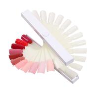 FOMIYES Présentoir Plaques Vernis à Ongles Rotatives pour Salon et Formation Nail Art et pour Usage Professionnel et Personnel