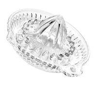 FOMIYES Presse-agrumes Manuel Domestique en Verre Bec Verseur, Presse-citron Pratique et Presse-orange Ergonomique, Accessoire Léger pour Maison et Extraction Rapide de Style Aléatoire