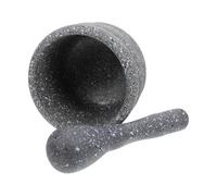 FOMIYES Presse-ail Manuel en Plastique Pilon Intégré, Taille Compacte, Outil de Broyage pour Ail Frais, Ustensile Cuisine Pratique et Léger pour Usage Domestique et Gastronomique